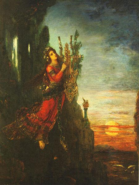 Sappho, Gustave Moreau